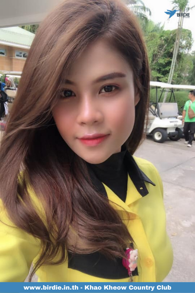 Pretty Golf Caddie in Thailand